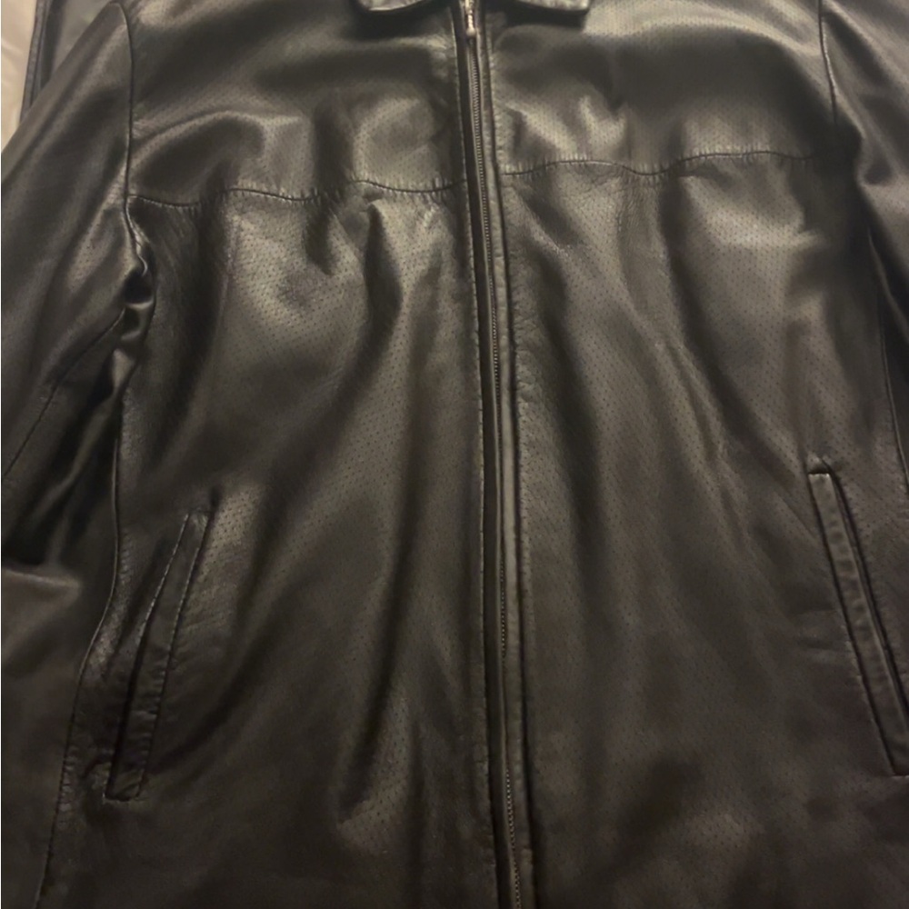 90s Vintage pristine leather jacket